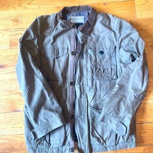British Millerain Co for J Crew waxed canvas coat